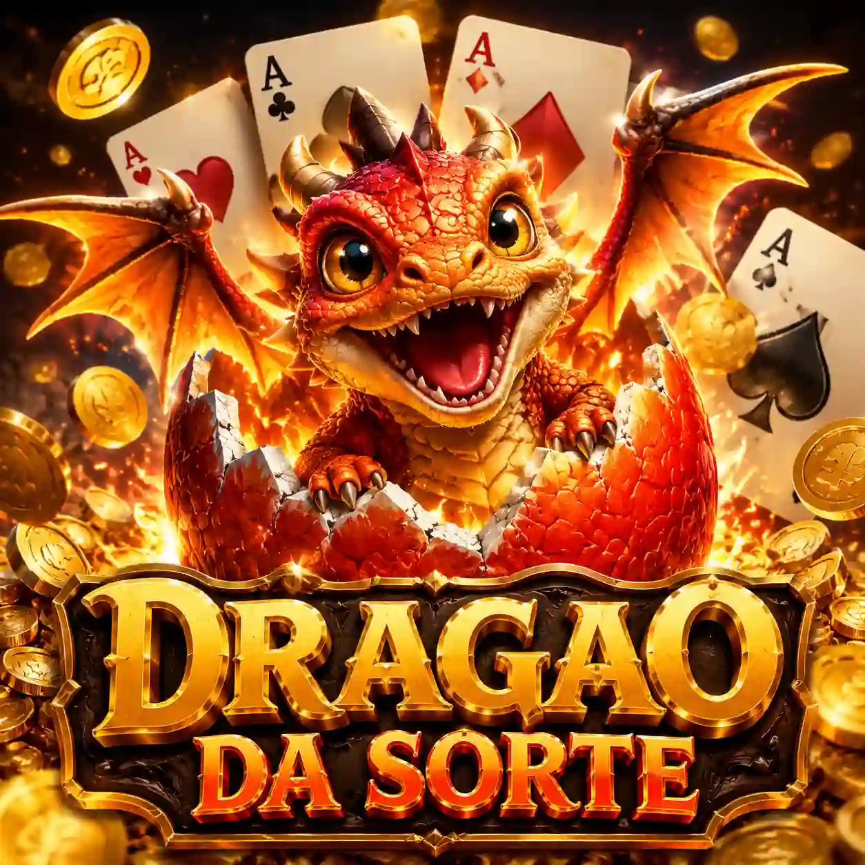 Dragon Hatch slot com dragões e cristais brilhando numa caverna mágica